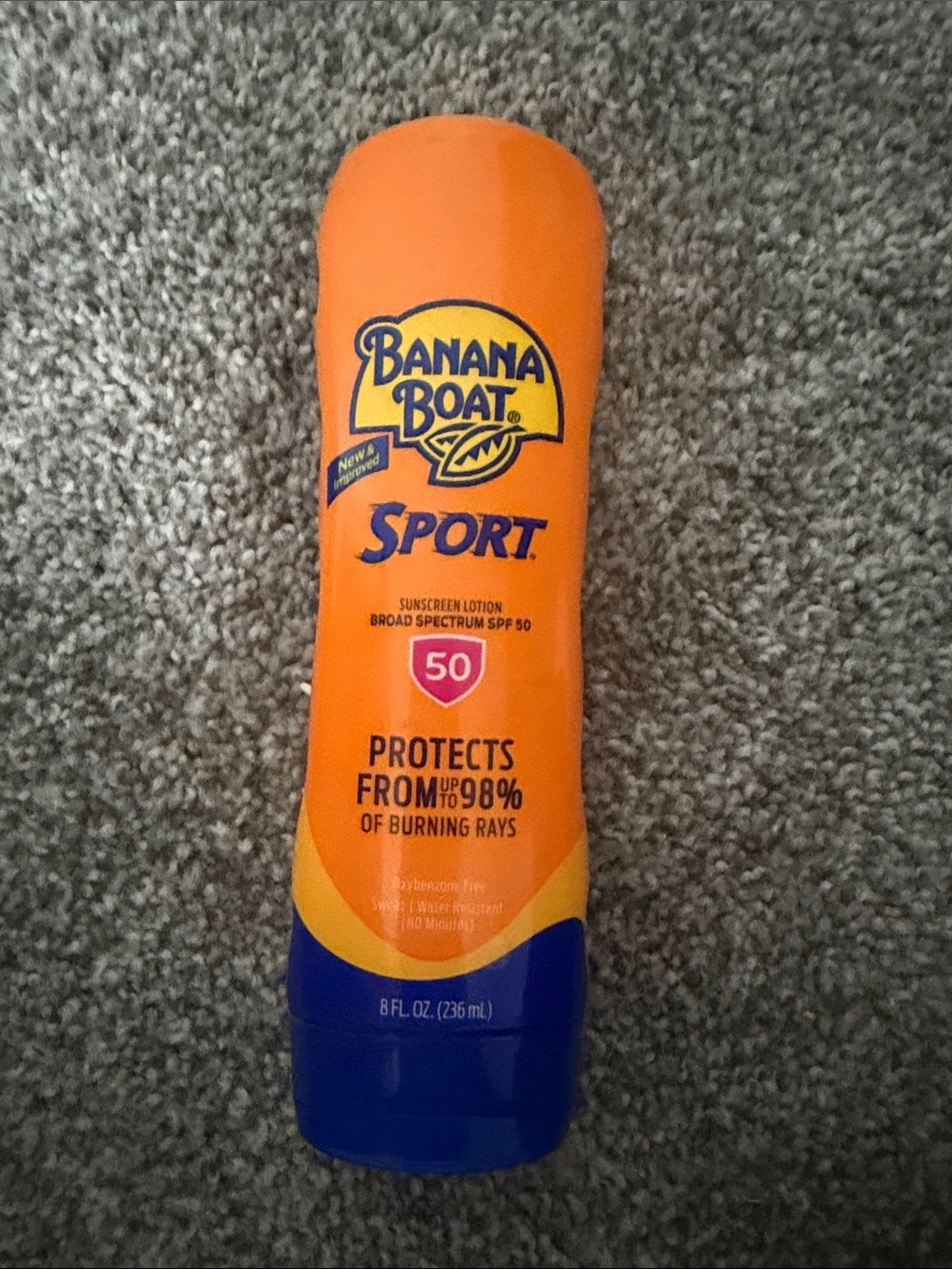 “New” Banana Boat Sport SPF 50 Sunscreen Lotion